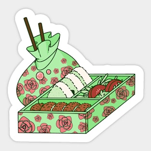 Bento box A Sticker